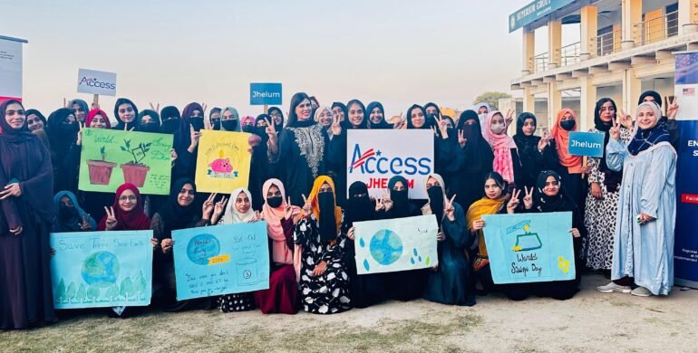 Access Students in Jhelum Observe World Saving Day with Focus on Resource Conservation and Financial Literacy
